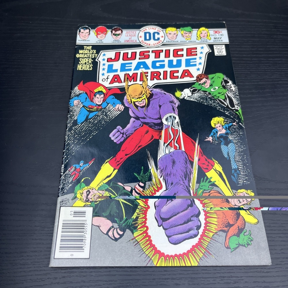 Justice League Of America #130 DC Comics May 1976 Bronze‎ Age Comic